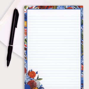 Glass Flowers Writing Pad