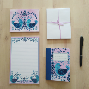 Sleepy Birds Note Writer's Set